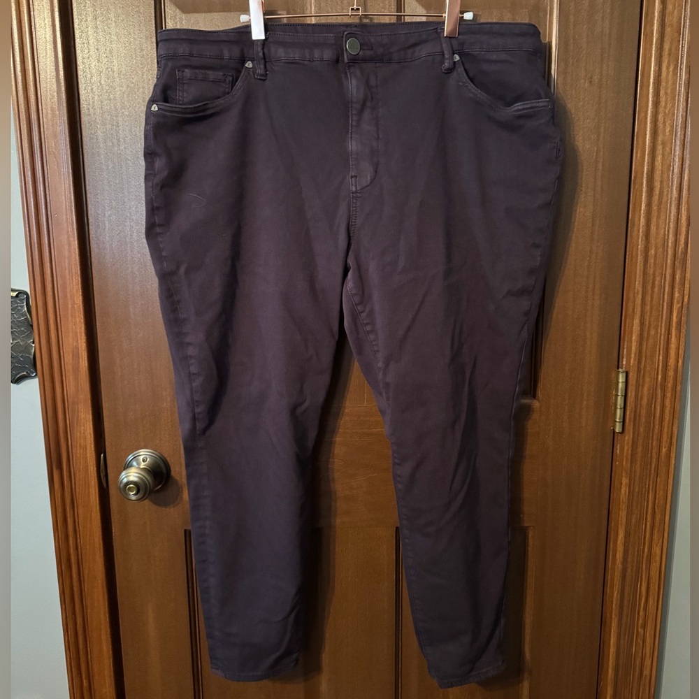 Kut from the Kloth Deep Plum Jeans